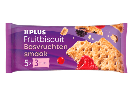 Fruitbiscuit bosvruchten