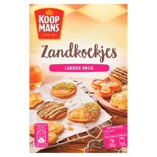 Koopmans Zandkoekjes bakmix