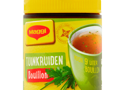 Maggi Bouillon garden herb pot