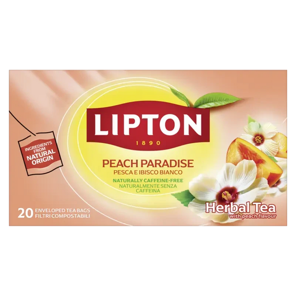 Lipton Peach paradise herbal tea