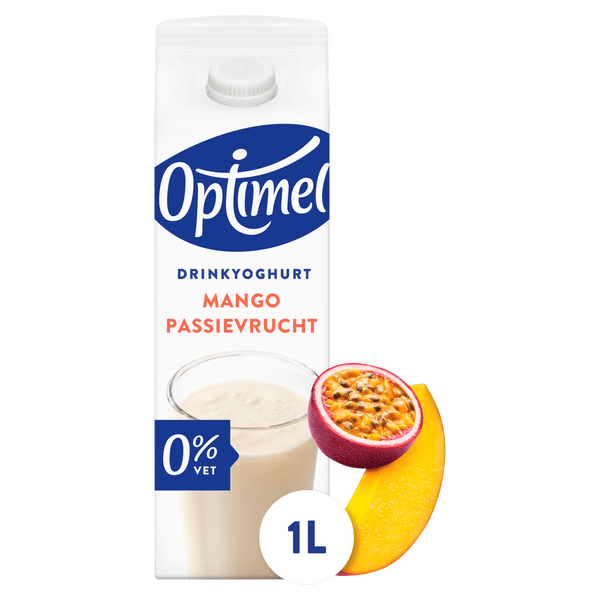 Optimel Drink mango-passion fruit 0% fat