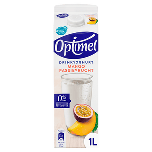 Optimel Drink mango-passievrucht 0% vet