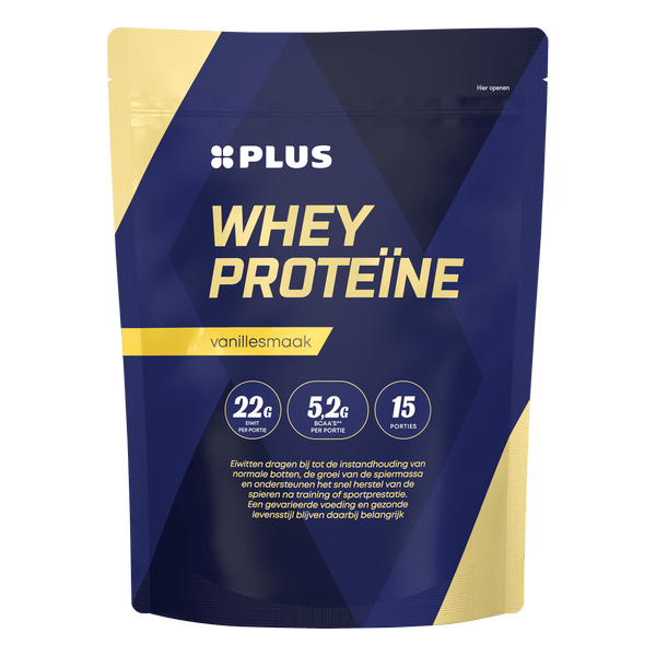 Whey protein powder vanilla