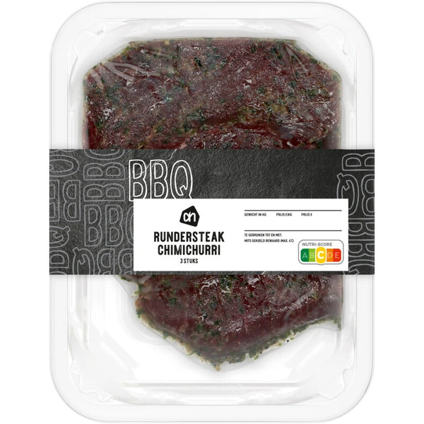 BBQ rundersteak chimichurri