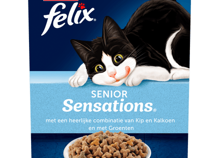 Felix Sensations Senior cat food chicken