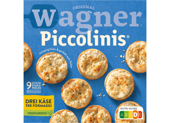 Wagner Piccolinis 3 soorten kaas