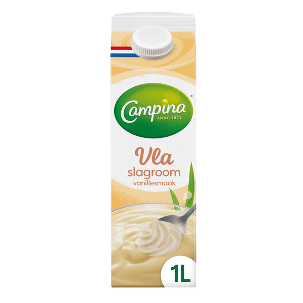 Campina Whipped Cream Custard Vanilla