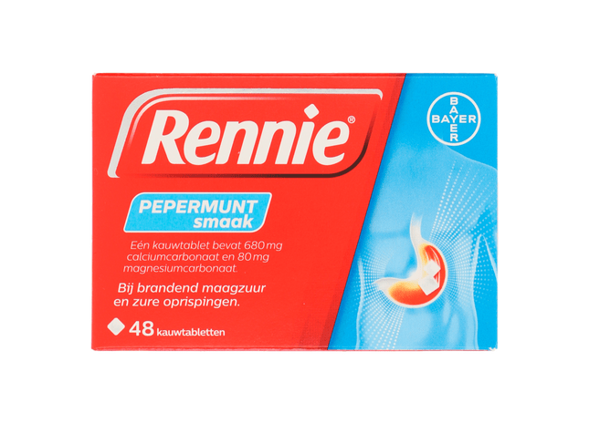 Rennie Maagtabletten pepermunt