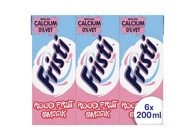 Fristi Rood fruit mini 6-pack