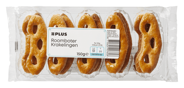 Krakelingen mit Rahmbutter