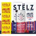 Stëlz Hard Lemonade Erdbeere Cassis 6er-Pack