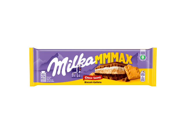 Milka Mmmax chocoladereep choco-swing