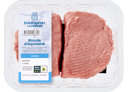 Boerentrots Biefstuk 2 st