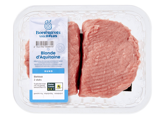 Boerentrots Biefstuk 2 st