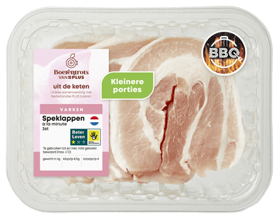 Boerentrots Speklappen dungesneden 3st