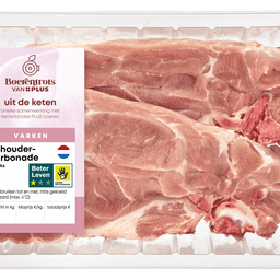 Boerentrots Schouderkarbonade 2 stuks  Dutchshopper