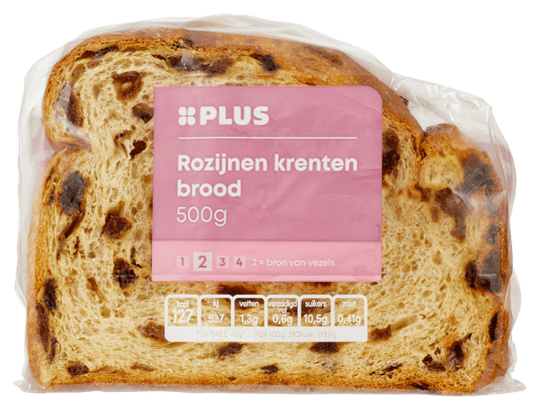 Krenten-rozijnenbrood