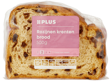 Currant-raisin bread