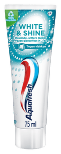 Aquafresh Tandpasta white en shine