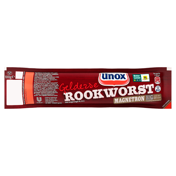 Unox Microwave Smoked Sausage