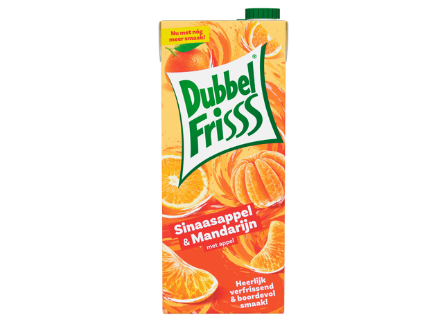 Dubbelfrisss Sinaasappel & mandarijn