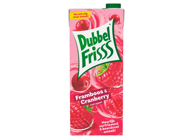 Dubbelfrisss Framboos & cranberry