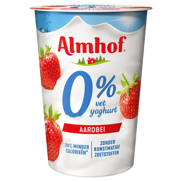 Almhof 0% Fat Yogurt Strawberry