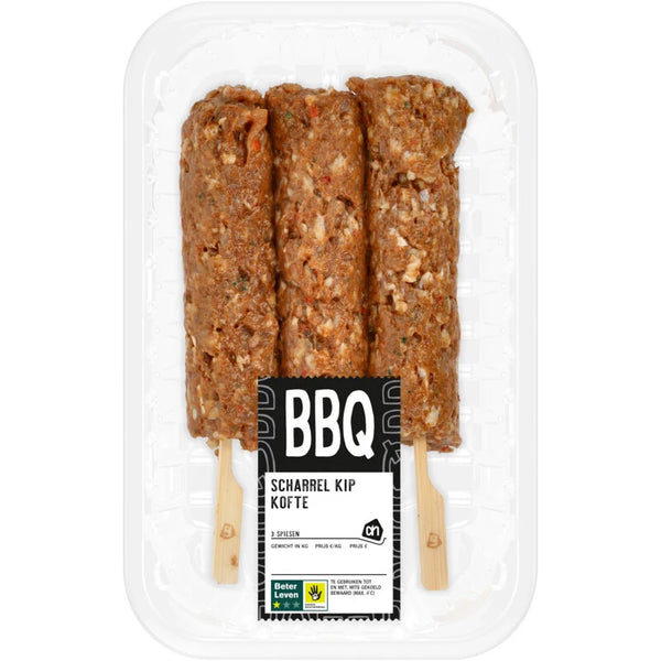 BBQ scharrel kip kofte