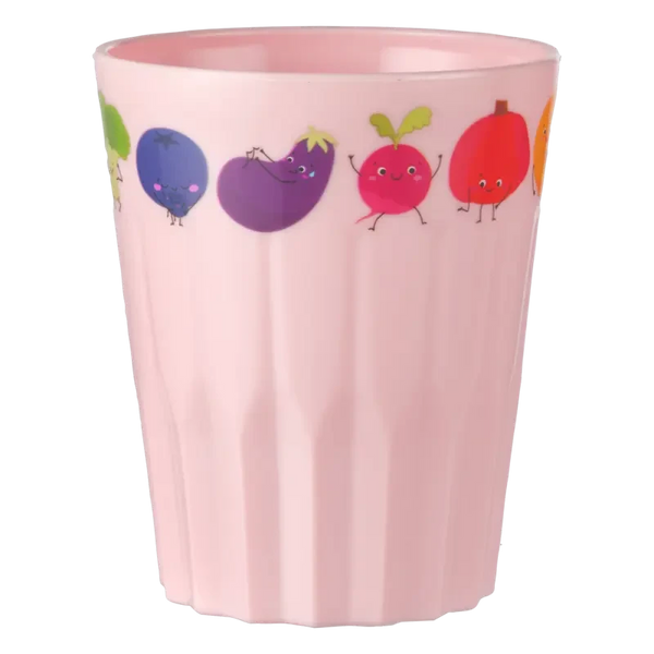 Plastic beker wortel