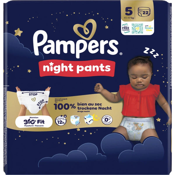 Pampers Night Pants Windelhöschen Größe 5