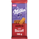 Milka Chocoladereep extra lotus biscoff