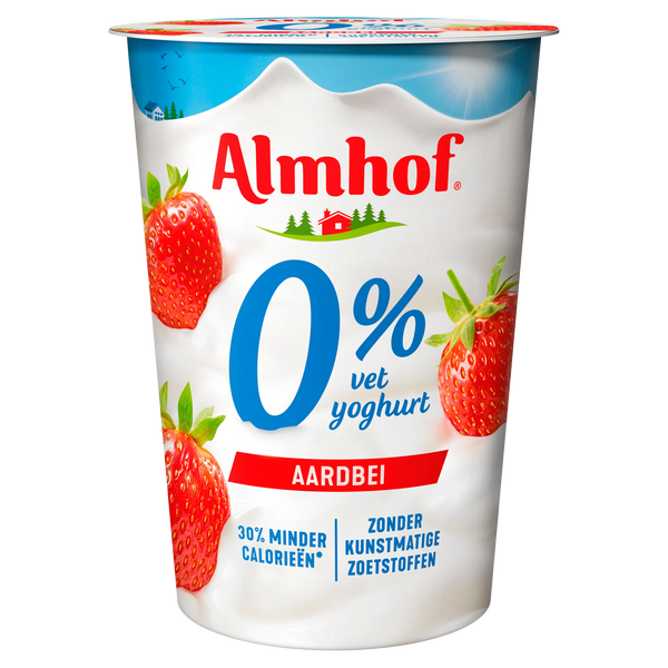 Almhof 0% Fat Yogurt Strawberry
