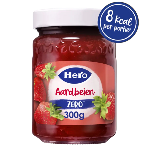 Hero Jam zero strawberries