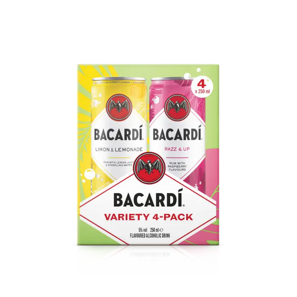 Bacardi Mix-Getränke 4er-Pack