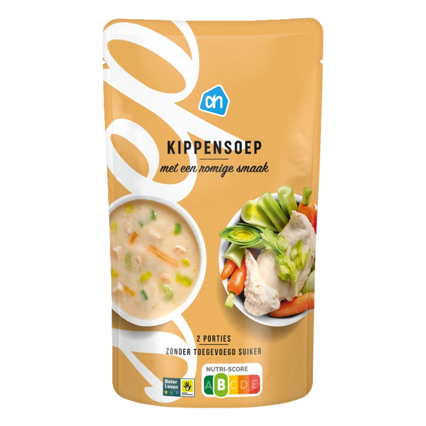 Creamy chicken soup