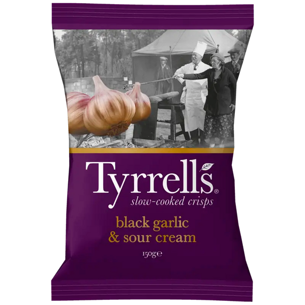Tyrrells Schwarzer Knoblauch & Sauerrahm