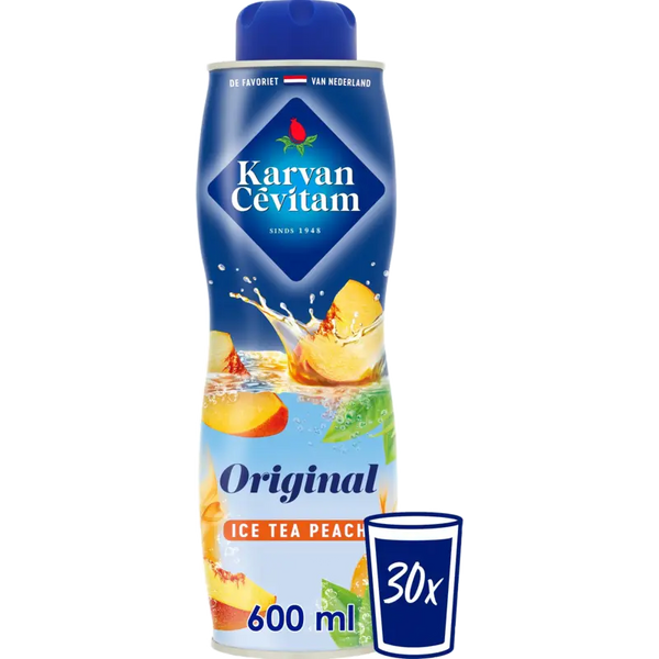 Karvan Cévitam Original Eistee Pfirsich Sirup
