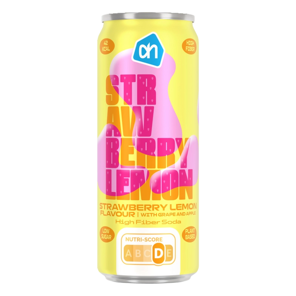 Soda strawberry lemon flavour
