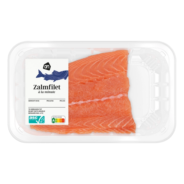Zalmfilet à la minute
