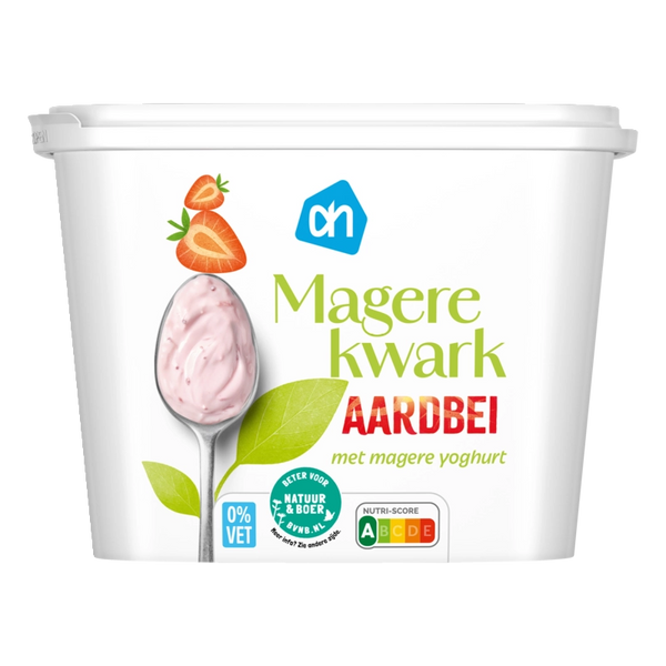 Magerquark mit Magerjoghurt Erdbeere
