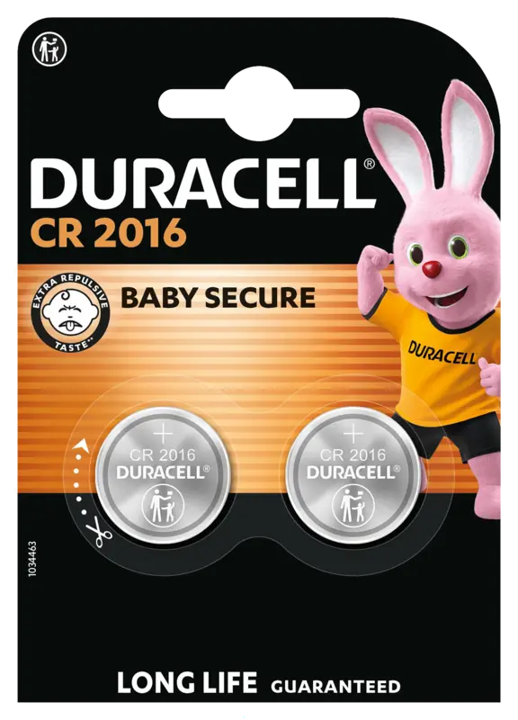 Duracell 2016 Lithium-knoopcelbatterijen CR2016