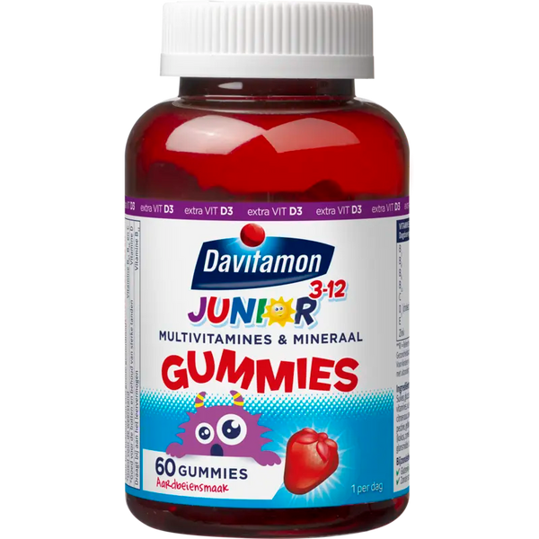 Davitamon Junior strawberry-flavoured gummies
