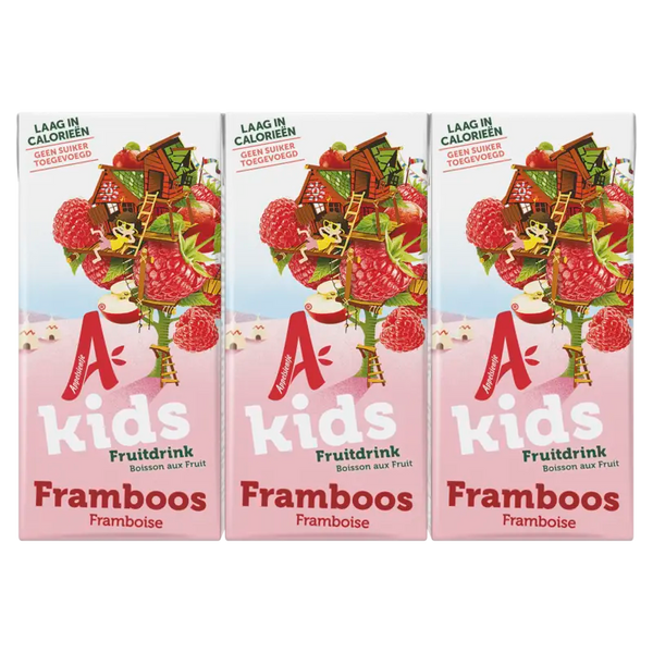 Appelsientje Kids fruitdrink framboos 6-pack