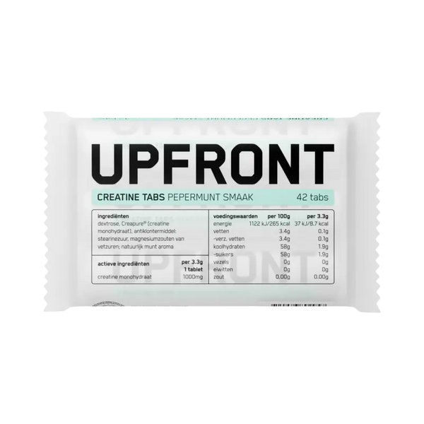 Upfront Creatine tabs pepermunt smaak