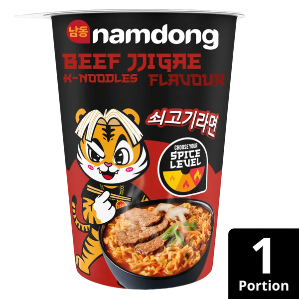 Namdong Beef jjigae k-noodles flavour