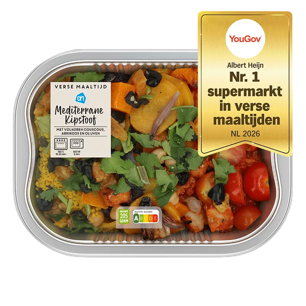 Frische Mahlzeit mediterraner Hühnereintopf