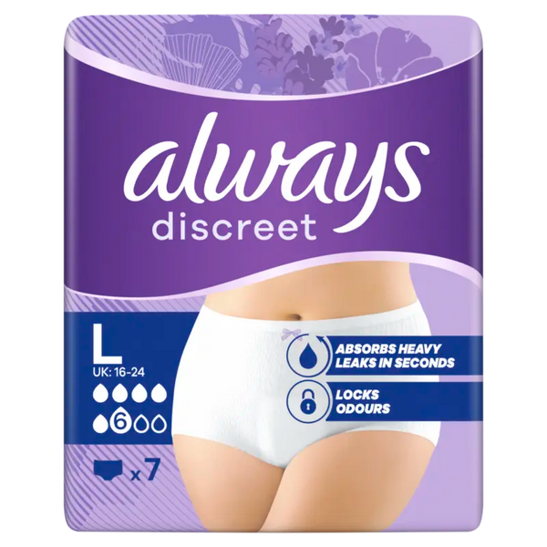 Always Discreet Höschen normal Größe L
