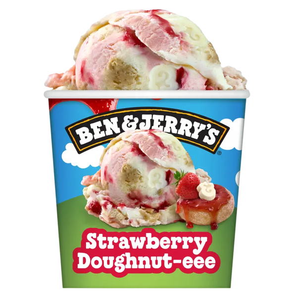 Ben & Jerry's Strawberry Doughnut
