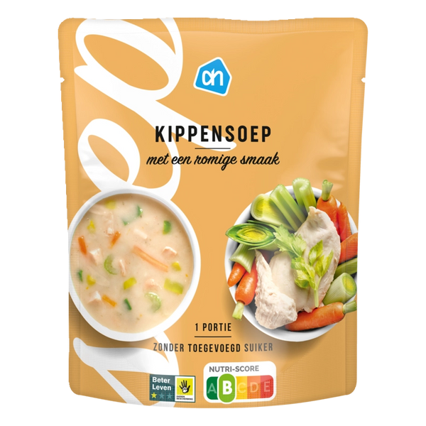 Creamy chicken soup