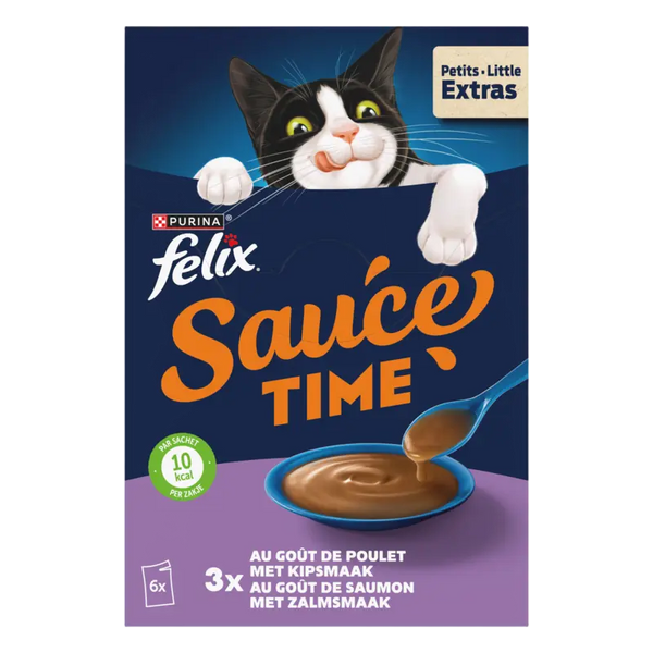 Felix Sauce Time mit Huhn- oder Lachsgeschmack